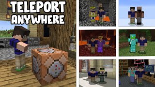 Minecraft if you could TELEPORT TO ANY WORLD...