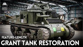 Witness the Incredible Transformation: Full Movie of Australian WWII M3 Grant Tank Restoration