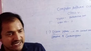 Computer software class 5  ch 3