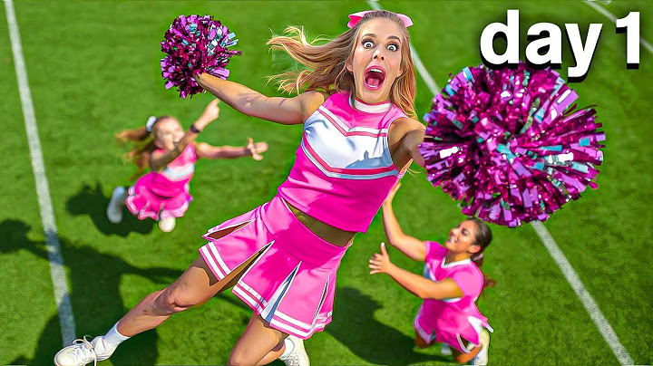 Transforming Into a Cheerleader for Daughter