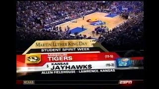 01/15/2007:  Missouri at Kansas