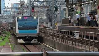 JR京浜東北線 E233系1000番台 東京駅到着
