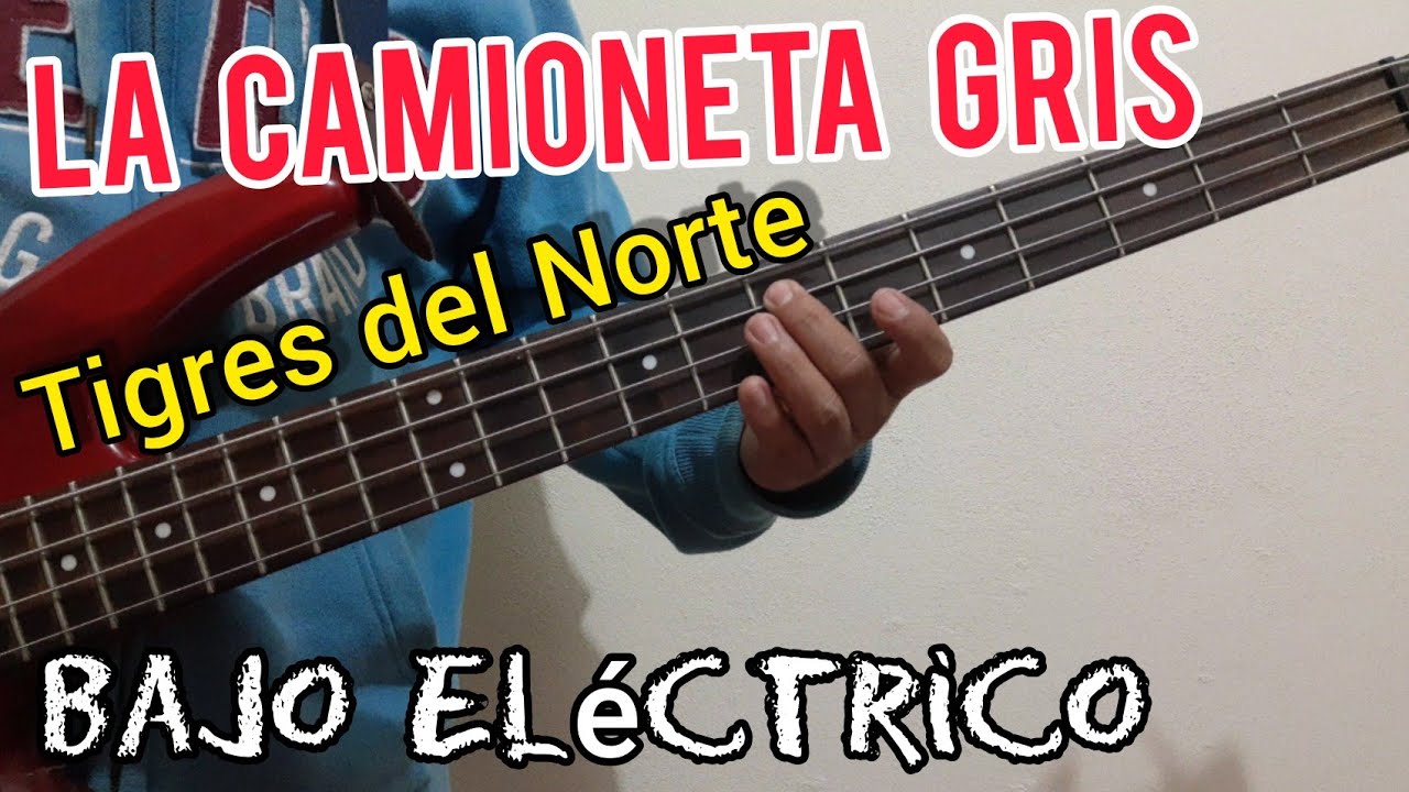 Cómo TOCAR La Camioneta Gris en Bajo Eléctrico | Tigres del Norte / Tutorial con ADORNOS