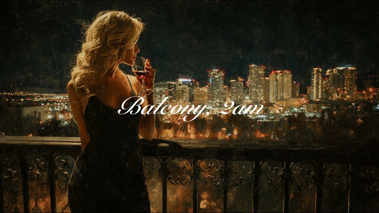 1930s Balcony Jazz Night – Soft Vocals & Cozy Late Night Mood