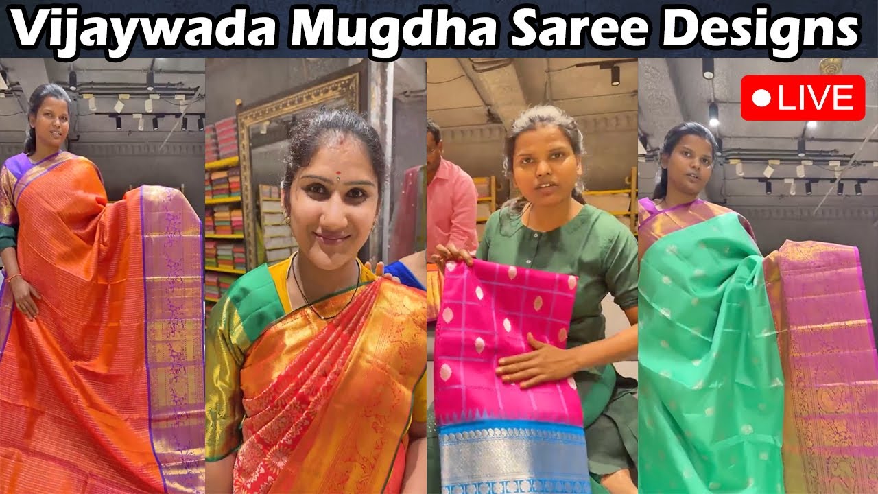 Super Budget Sarees Vijaywada Mugdha | Mugdha Sarees | #sashivangapalli ...