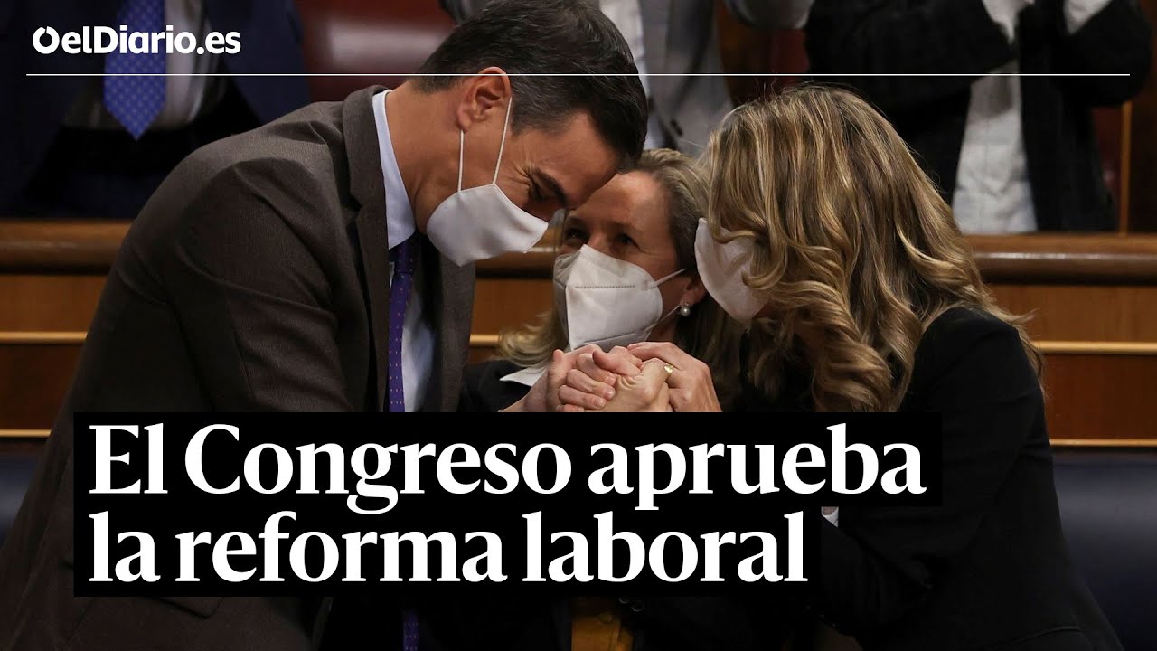 El Congreso aprueba la reforma laboral por un voto