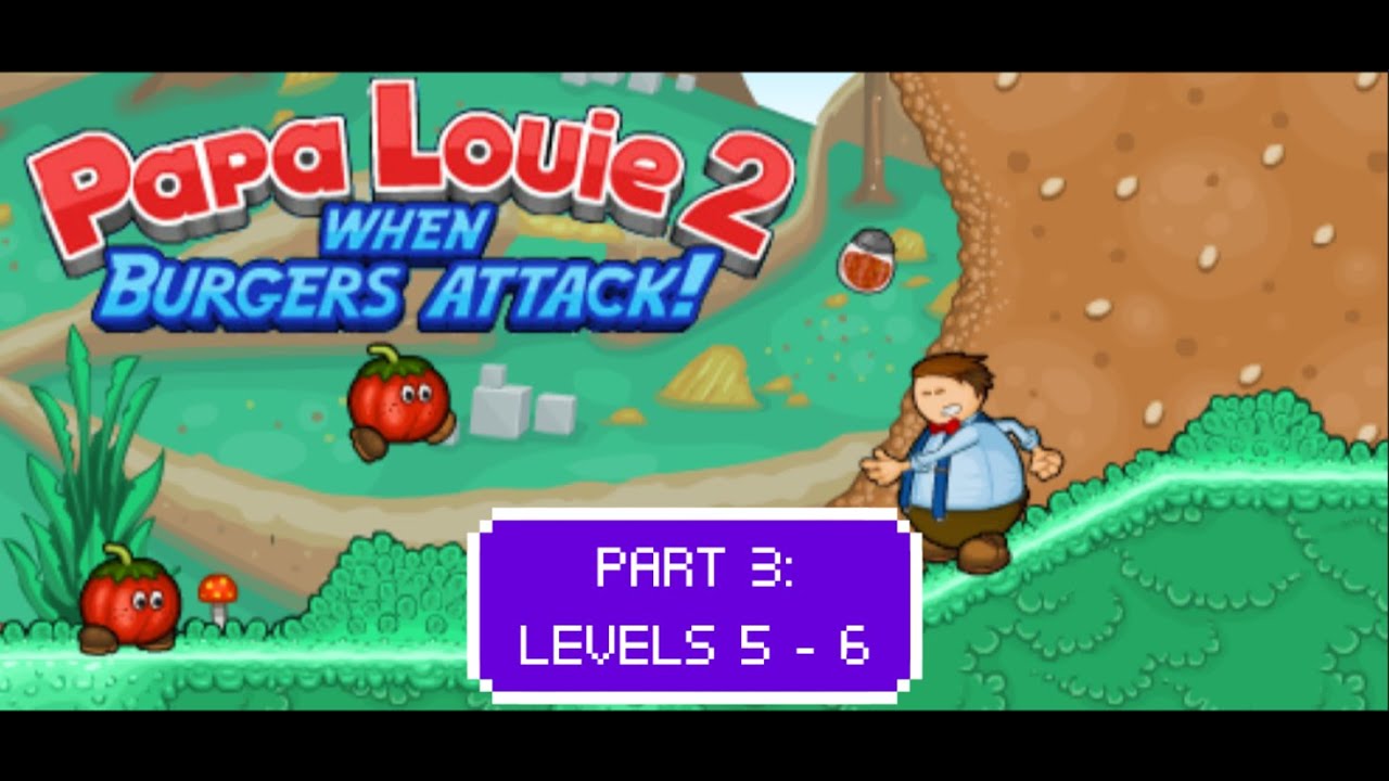 Papa Louie 2: When Burgers Attack! - Speedrun