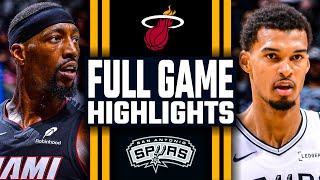 Miami Heat vs San Antonio Spurs - FULL GAME HIGHLIGHTS | October 30, 2025 NBA Season