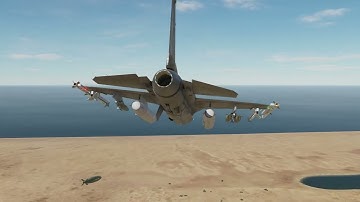 F-16C Viper: CCRP Unguided Bombing | DCS WORLD