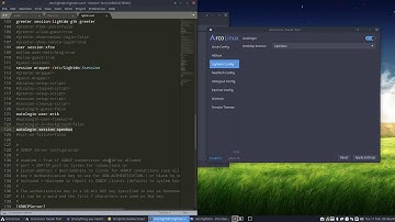 ArcoLinux : 1316 ArcoLinux Tweak Tool - lightdm conf