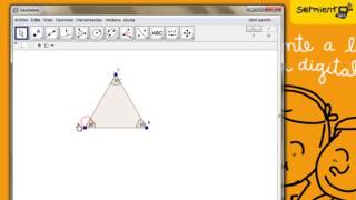 Geogebra: ¿Cómo hago para construir un triángulo equilátero? Geogebra: ¿Cómo hago para construir un triángulo equilátero?