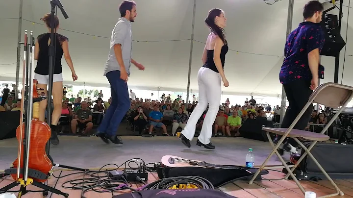 The Fitzgerald's & Kyle Waymouth stepping it out a...
