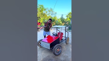 making homemade RC car+48volt motor #shots #project #experiment #sujanexperiment