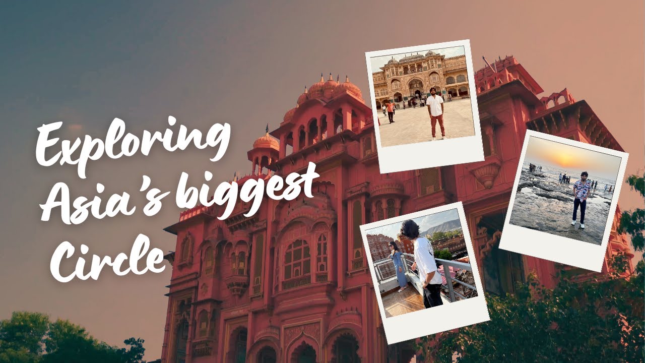 Exploring Asia's biggest circle | Jawahar Circle Jaipur | Hitesh Saini Vlogs | 4K