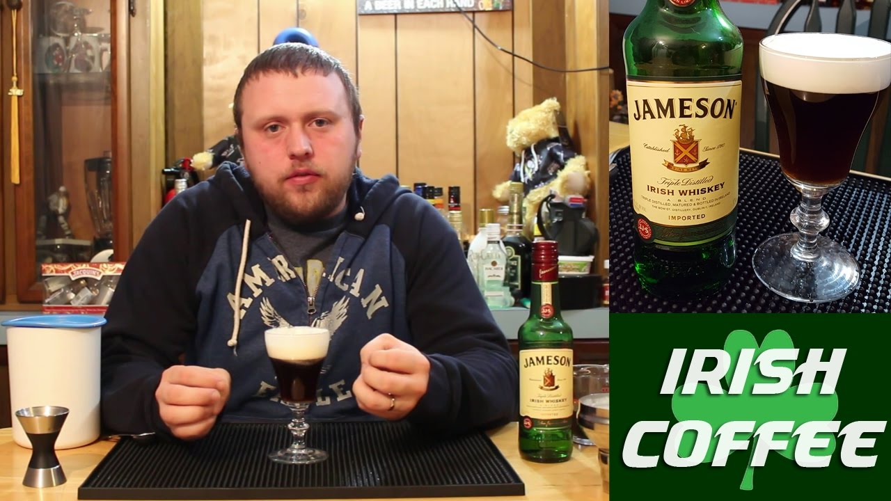 Drink irish. Ирландский кофе Джемесон. Jameson виски кофе. Джеймесон кофе. Джемисон кофе фото.