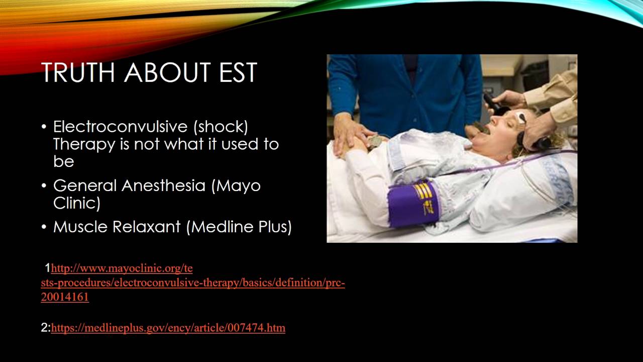 Electroconvulsive (shock) therapy is not what it seems YouTube