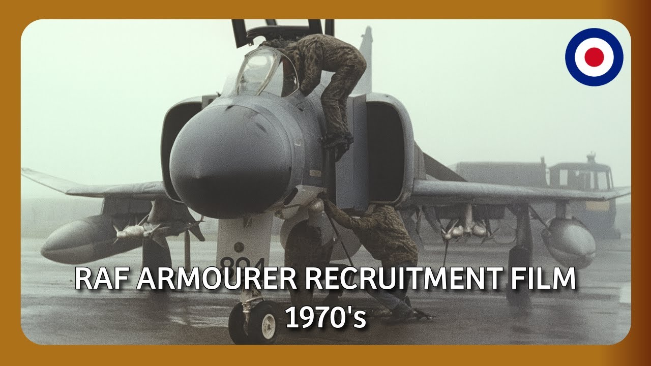 RAF Armourer Recruitment Film 1970's | Royal Air Force