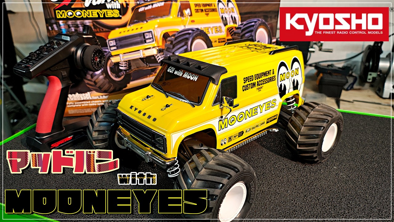 新品未使用　京商　マッドバン mad van With MOON EYES Kyosho MAD VAN with MOONEYES | FAZER Mk2