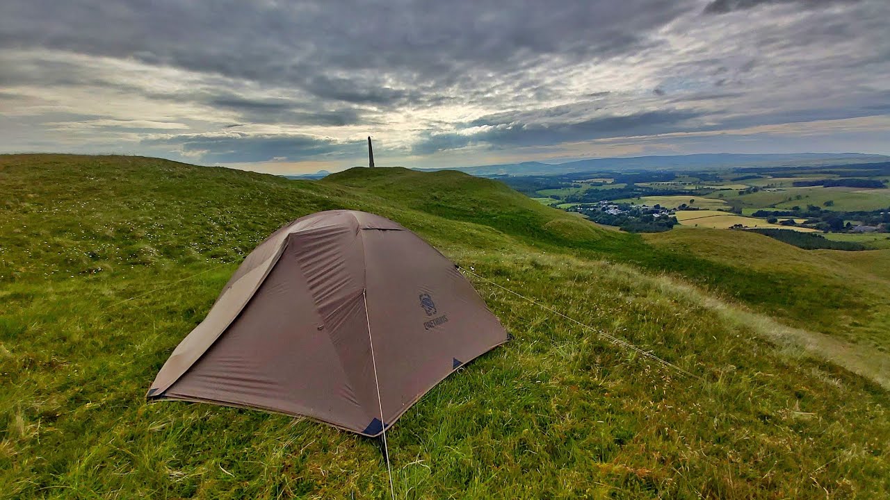 Wild Camping Ayrshire Onetigris Cosmitto 2 tent 