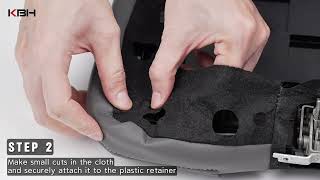How To Fix Center Console Armrest Cover Upholstery for 2013-2018 Ram 1500, 40/20/40 Jump Seat