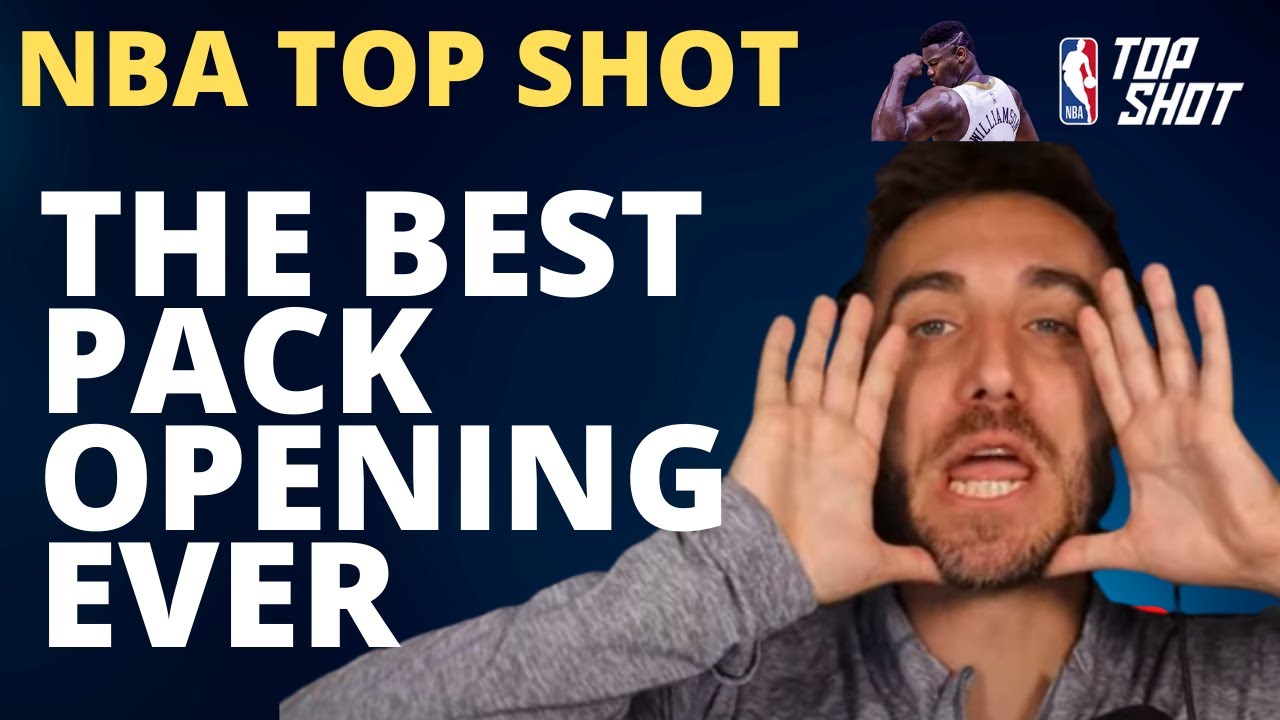 THE BEST NBA TOP SHOT PACK OPENING EVER!!! YouTube