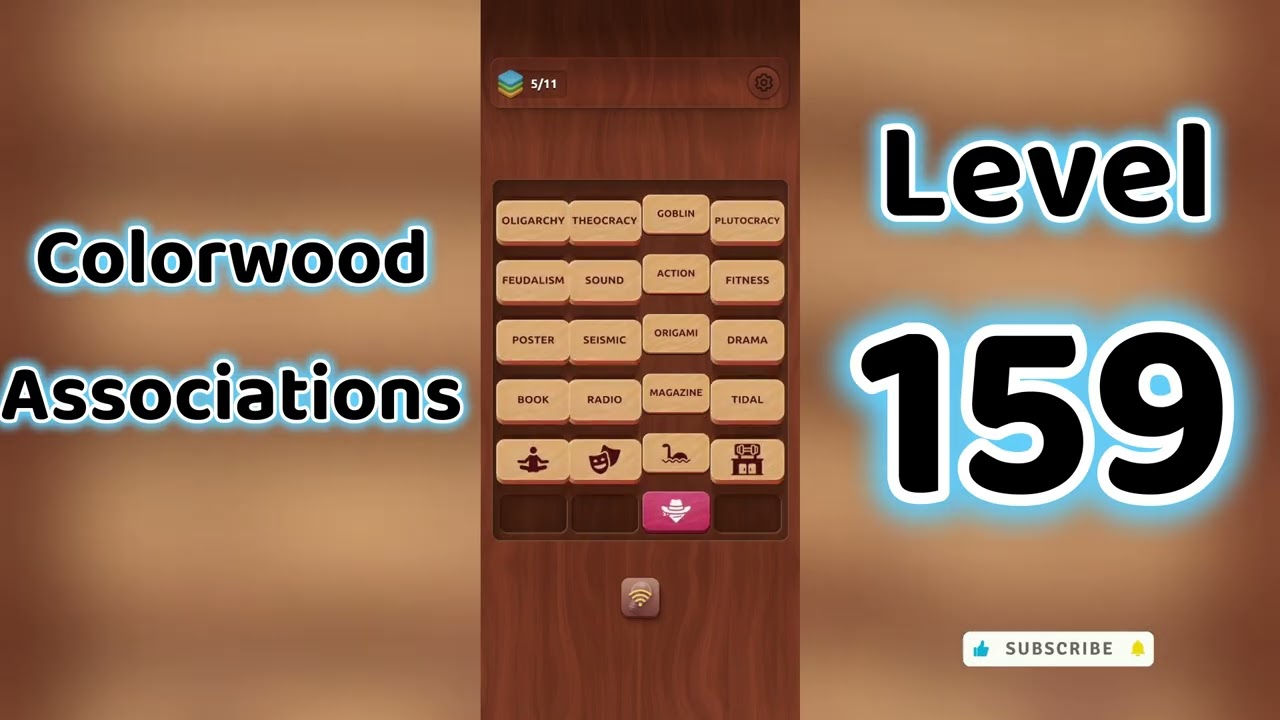 Colorwood Associations Level 159 Answers 🧩✨ | Go Answer