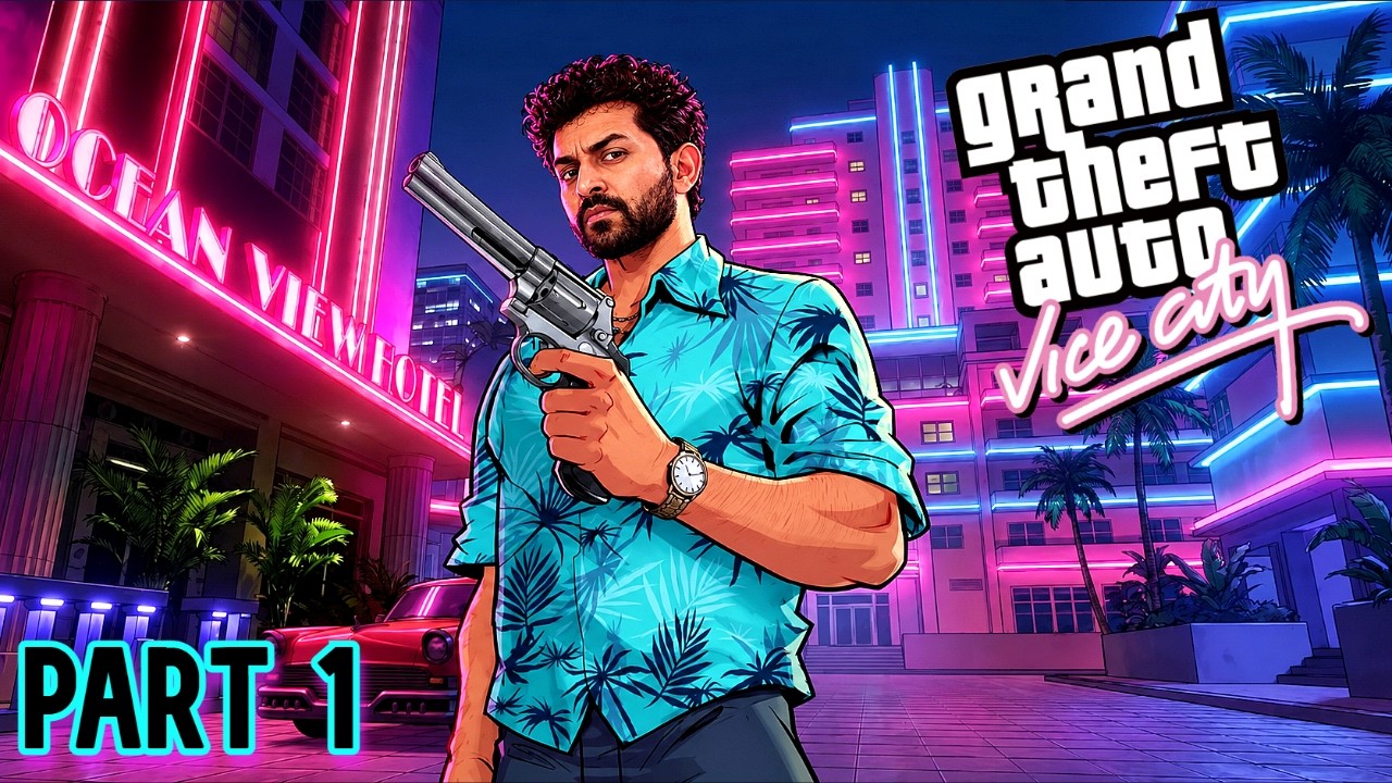 GTA VICE CITY GAMEPLAY PART 1 FULL GAME | GTA MARATHON DAY 1