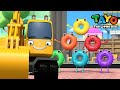 [Baby Tayo] Run Away! Donut!🍩 l Donuts Song l Kids Kitchen Song l Kids Songs