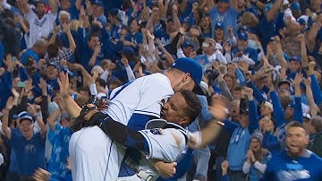 ALCS Gm6: Davis, Royals survive 9th, advance to WS