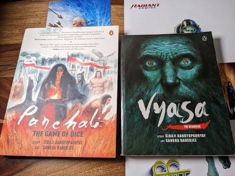 Vyasa The Beginning & Panchali Game of Dice Graphic Novel Review|1st Look|Mahabharat Revisited