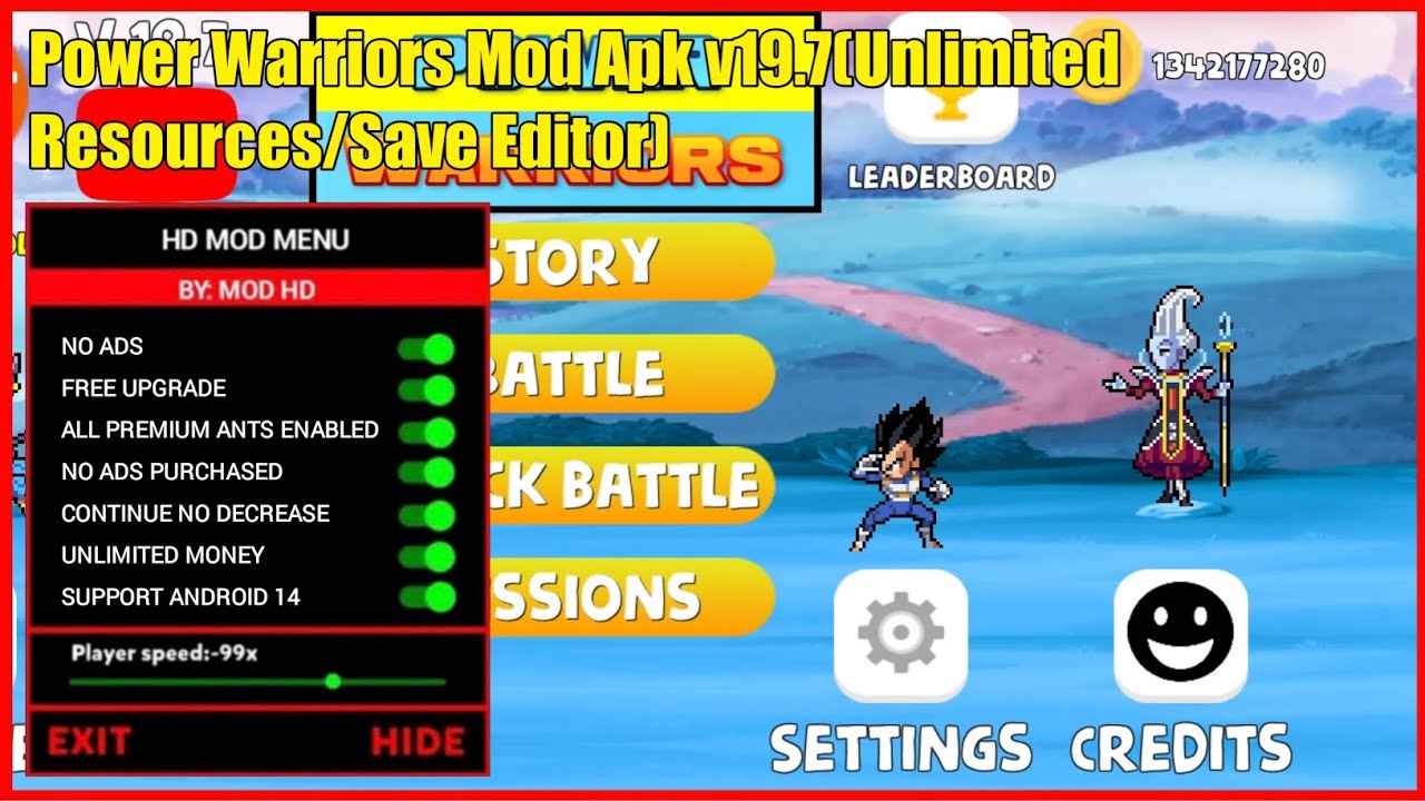 Power Warriors Mod Apk Mediafıre All Characters Unlocked Unlock 2026