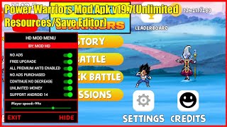 Power Warriors Mod Apk Mediafıre All Characters Unlocked Unlock 2026 screenshot 5