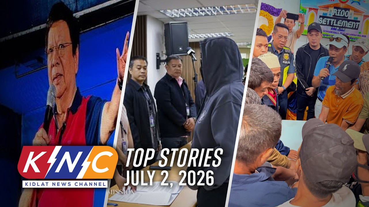 Kidlat News of the day (July 2, 2026)