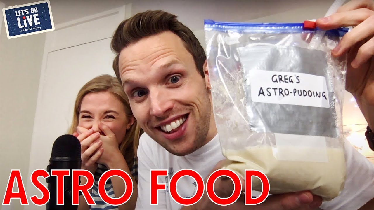 How to make Astronaut Food | Science Activity for Kids | Let's Go Live with Maddie & Greg