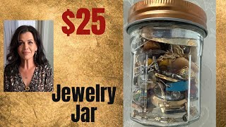 A $25  Vintage Jewelry Jar  , what’s inside?