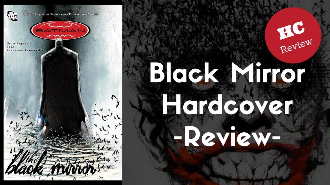 Batman Black Mirror HC Review YouTube