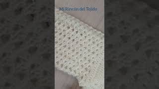 ¡Hermoso! Suscríbete a Mi Rincón del Tejido Crochet para todos #shortvideo #fyp #crochet