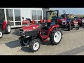 Японський мінітрактор YANMAR F175 + фреза. Відеоогляд від "ВЕСТ"