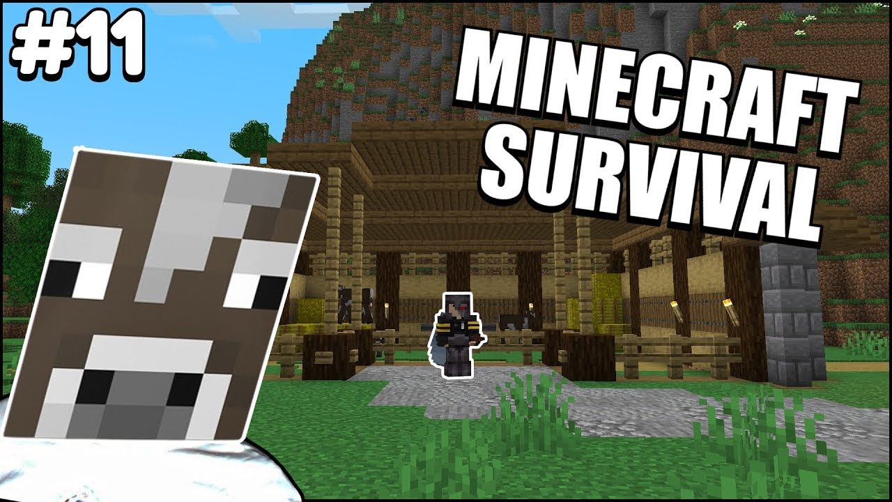 Minecraft Krava FARMA KRAVA - MINECRAFT PREZIVLJAVANJE #11 - YouTube