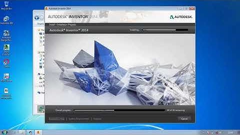 Cara instal Inventor 2014 Professional pada windows 7 64 bit