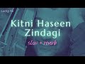 Kitni haseen zindagi  relaxing   slow  reverb   lucky ali