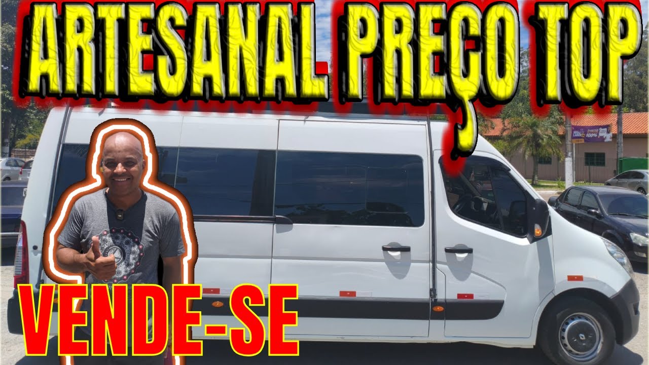 MOTORHOME A VENDA RENAULT MASTER ARTESANAL VEJA VOCÊ MESMO A QUANTIDADE DE COISAS QUE VAI JUNTO