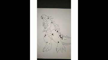 Godzilla vs Kong 2021 Drawing #shorts