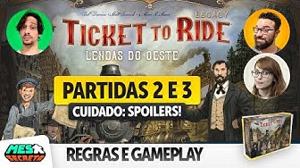 Overview & Unboxing Ticket to Ride Legacy - Lendas do Oeste - Novidades -  Compara Jogos