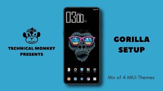 Gorilla Setup By Using 4 MIUI 11 Themes ! screenshot 2