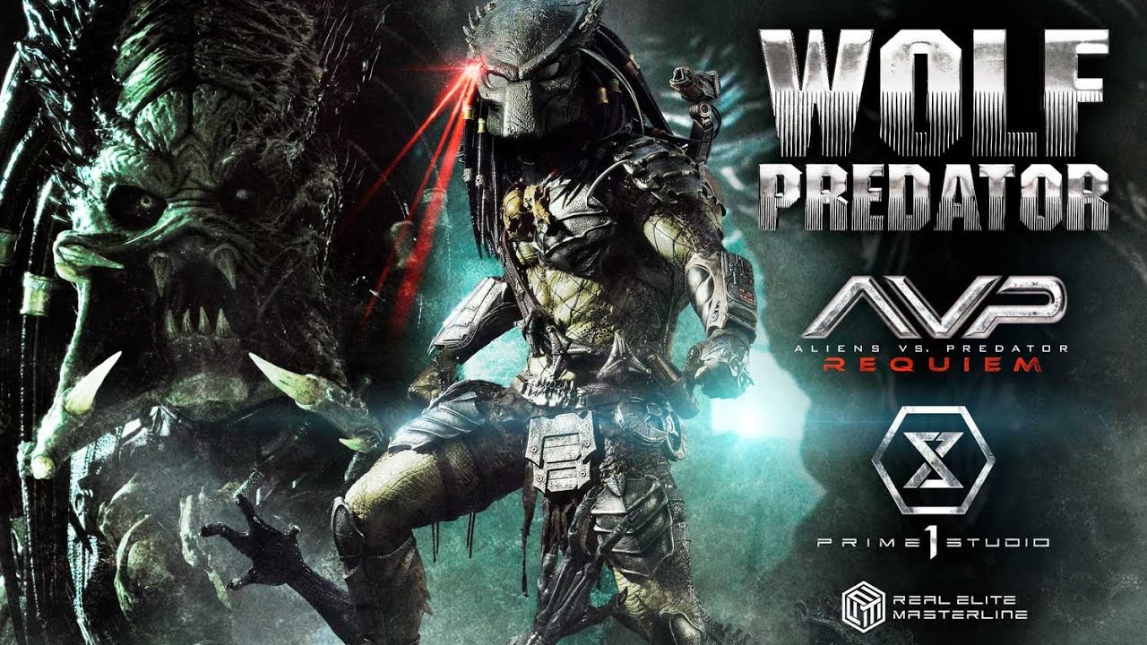 AVPR - WOLF PREDATOR - Statue 1/3 REAL ELITE MASTERLINE - PRIME 1