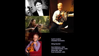NC Chamber Orchestra String Quartet - A taste of Americana