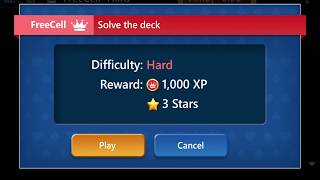 Star Club\Solitaire Dark\FreeCell: #7 FreeCell - Hard - Solve the deck