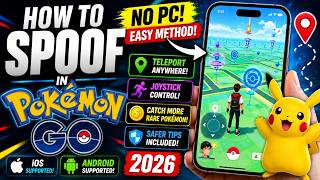 كيفية استخدام سبوفر في Pokémon GO 👻 بدون كمبيوتر، طريقة سهلة لأجهزة iOS و Android 2026 screenshot 2