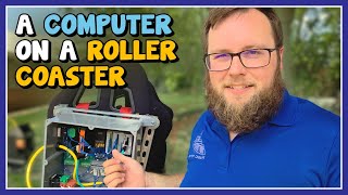 We Put a COMPUTER on a ROLLER COASTER!